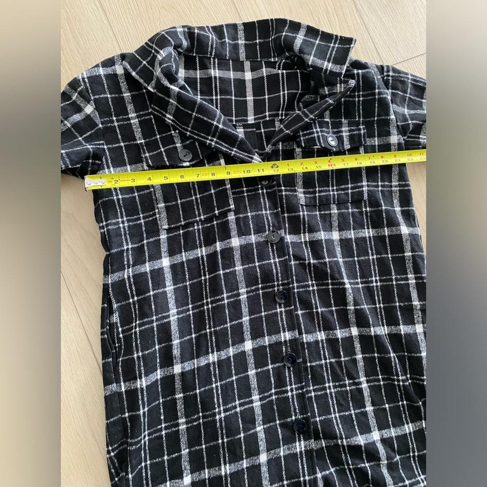 Plaid Long Shacket - image 5